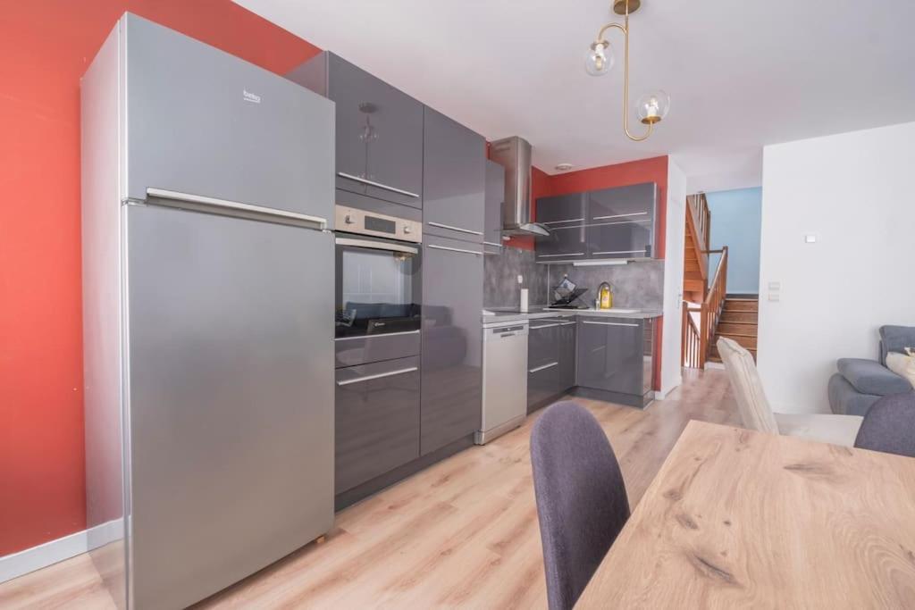 Ferienwohnung Le Boulingrin Reims Exterior foto