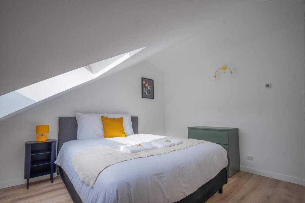 Ferienwohnung Le Boulingrin Reims Exterior foto