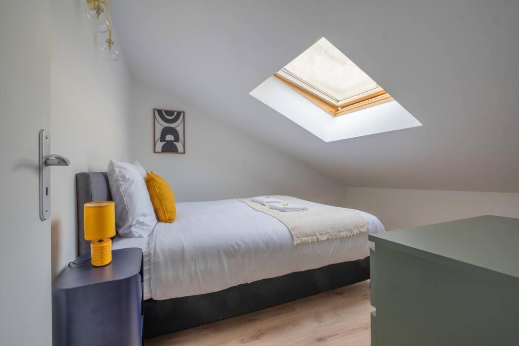 Ferienwohnung Le Boulingrin Reims Exterior foto