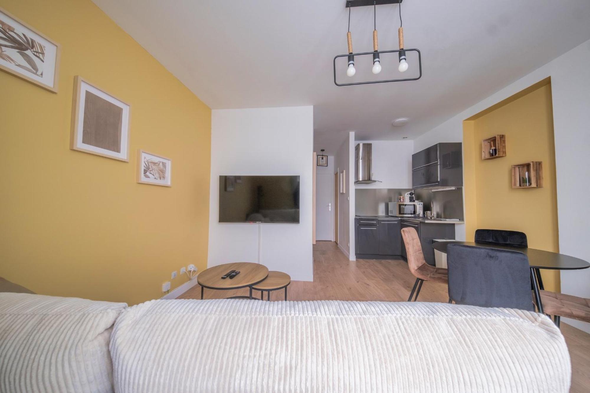 Ferienwohnung Le Boulingrin Reims Exterior foto