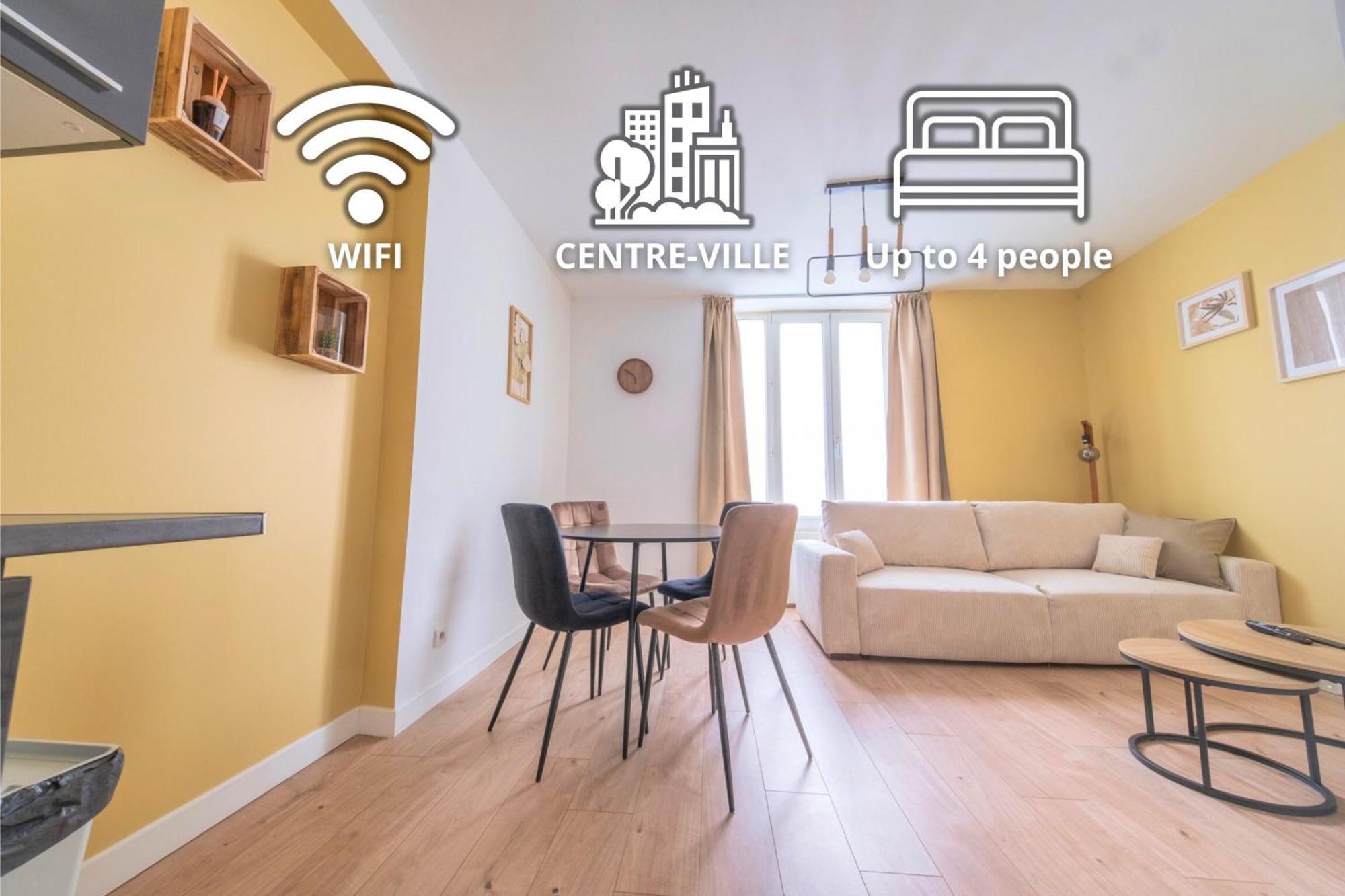 Ferienwohnung Le Boulingrin Reims Exterior foto