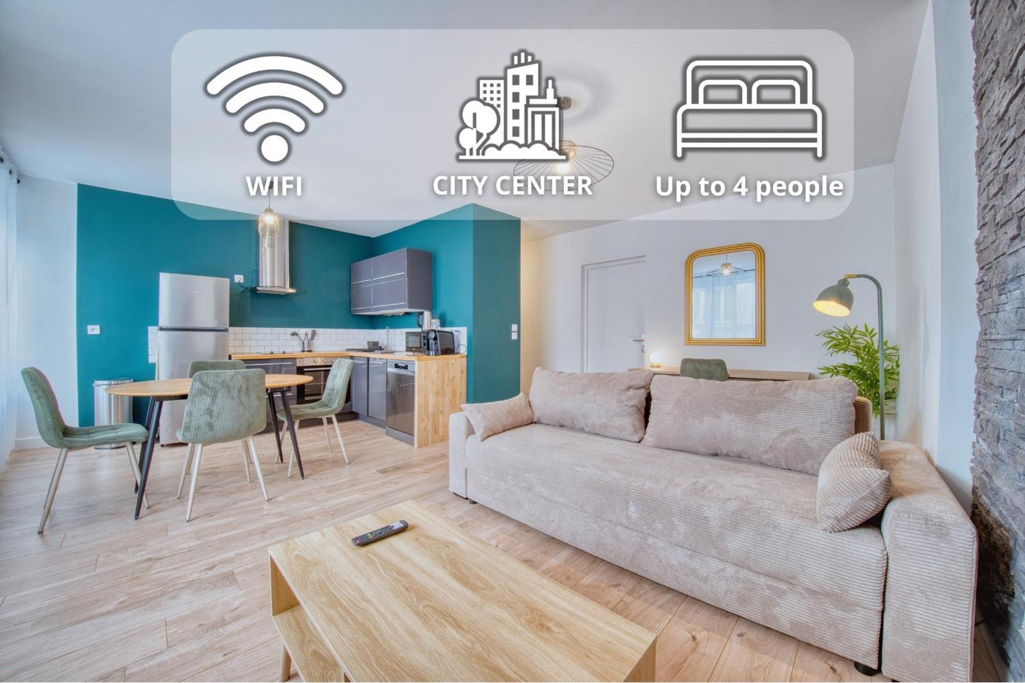 Ferienwohnung Le Boulingrin Reims Exterior foto