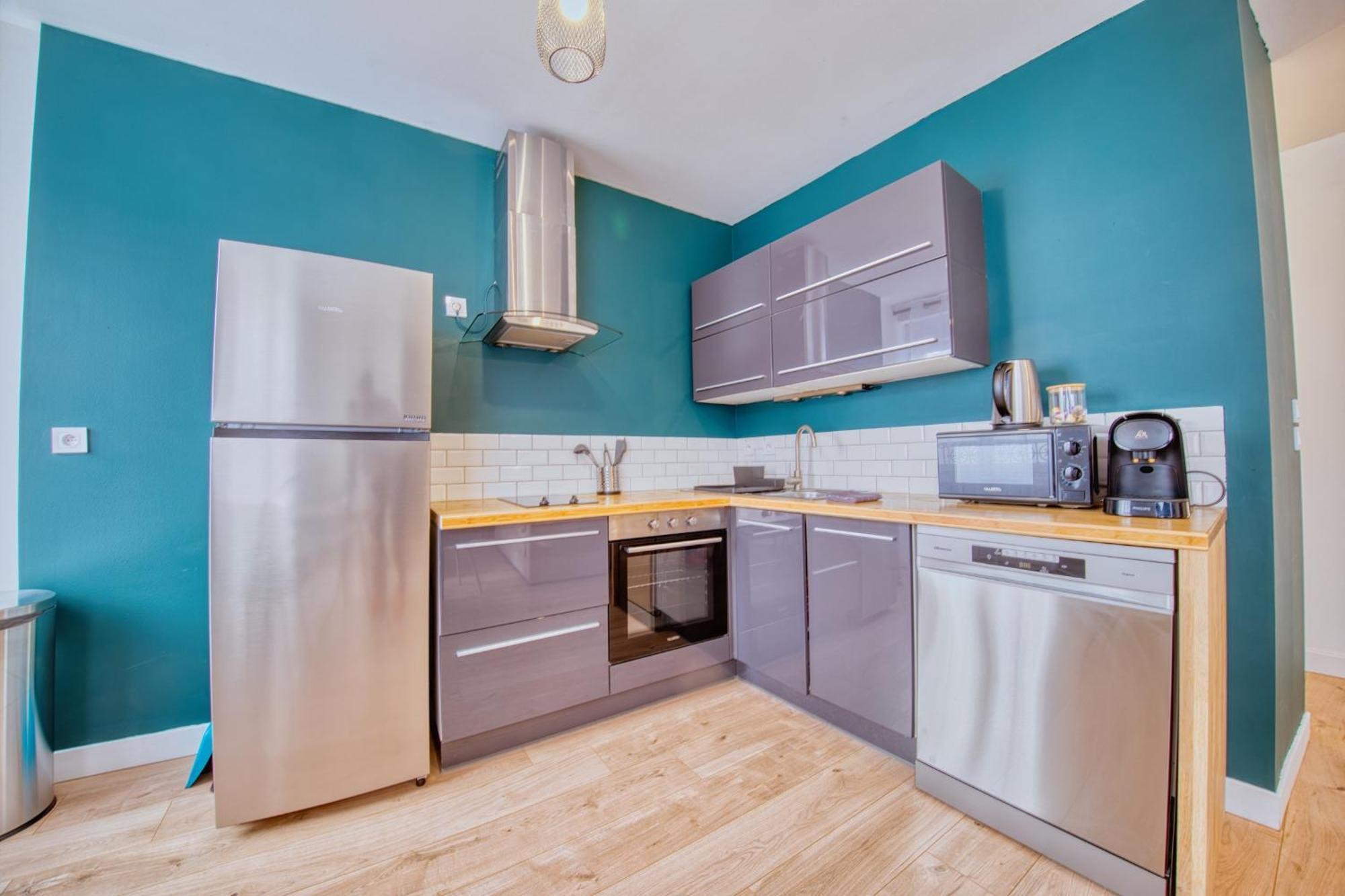 Ferienwohnung Le Boulingrin Reims Exterior foto