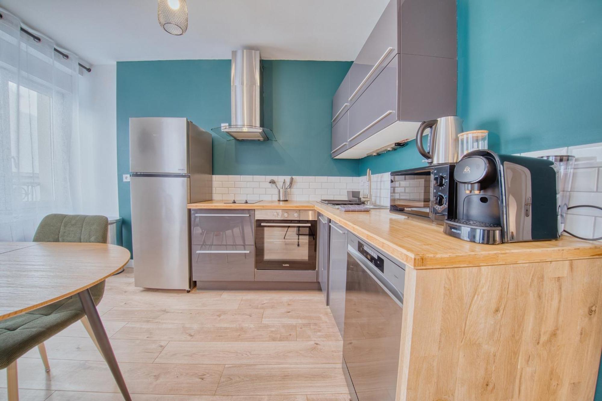Ferienwohnung Le Boulingrin Reims Exterior foto